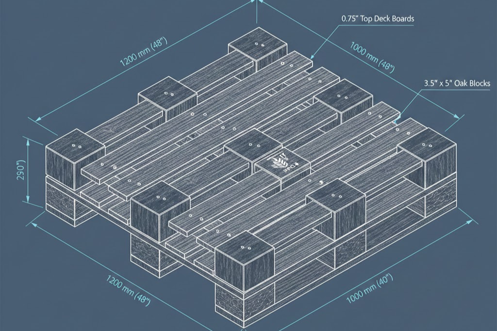 Custom Wooden Pallets UAE